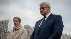 Глава европейской дипломатии Кая Каллас и глава МИД Украины Андрей Сибига