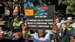 March 2 March group hold protest against illegal migrants