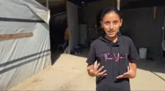 طفلة في قطاع غزة