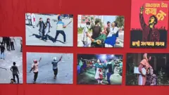 জুলাই সনদ স্বাক্ষর অনুষ্ঠানস্থলে ছবির গ্যালারি