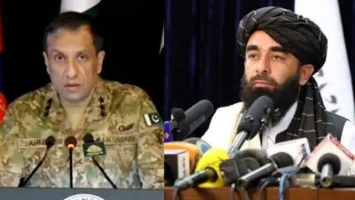 ذبیح الله مجاهد و سخنگوی ارتش پاکستان