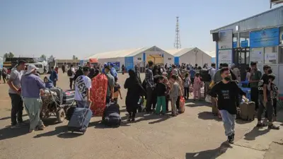 بازگشت مهاجران افغان از ایران