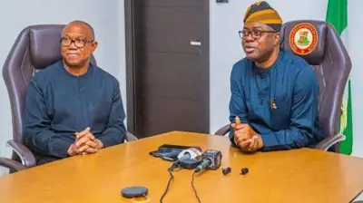 Peter Obi ati Gomina Seyi Makinde