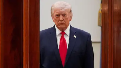 ABD Başkanı Donald Trump, 1 Nisan'da Washington DC'de Beyaz Saray'ın ana salonunda ulusa sesleniş konuşmasını yapmıştı