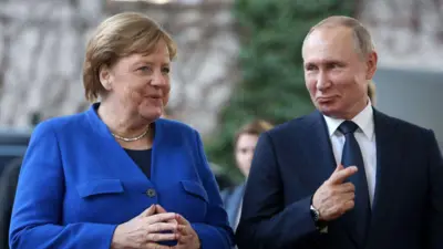 Merkel e Putin