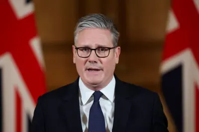 O primeiro-ministro britânico, Keir Starmer