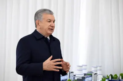 O‘zbekiston Prezidenti Shavkat Mirziyoyev.