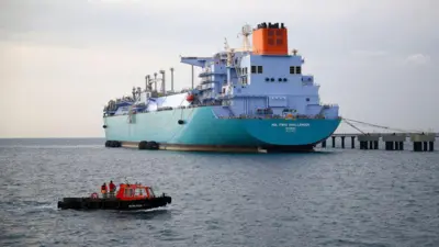 BOTAŞ'ın Yüzer LNG Depolama ve Gazlaştırma Ünitesi gemisi 
