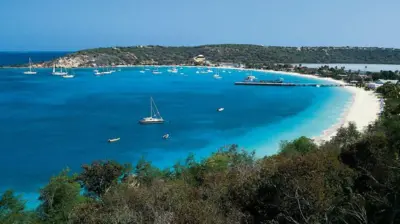 A beach in Anguilla