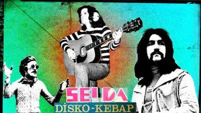Cem Karaca, Selda ve Barış Manço'nun fotoğraflarının yer aldığı bir kolaj