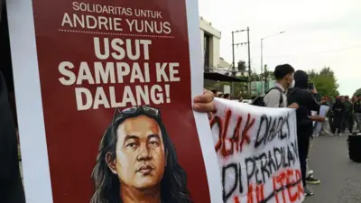 andrie yunus, kontras, penyiraman air keras