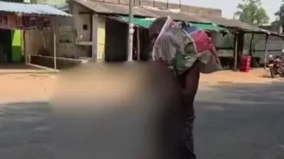 ਮੋਢੇ 'ਤੇ ਪਿੰਜਰ ਰੱਖ ਕੇ ਲਿਜਾਂਦਾ ਜੀਤੂ 