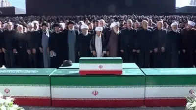 مراسم جنازه خامنهای