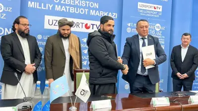 مسئولان کریکت بورد افغانستان با مسئولان فدراسیون کریکت ازبیکستان در تاشکند