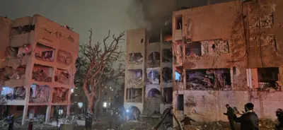 Yadda harin Iran a Arad a kudancin Isra'ila ya lalata gidaje 