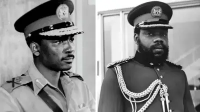Tsohon shugaban Najeriya Yakubu Gowon da jagoran kafa kasar Biyafara Odumegwu Ojukwu