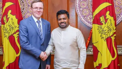 ජනාධිපති අනුර කුමාර දිසානායක සහ රුසියානු බලශක්ති නියෝජ්‍ය අමාත්‍ය රොමාන් මාර්ෂාවින් අතර හමුවක් සිදුවිය.
