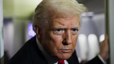 ドナルド・トランプ米大統領のアップ写真