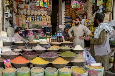 د حبوباتو یو دوکان