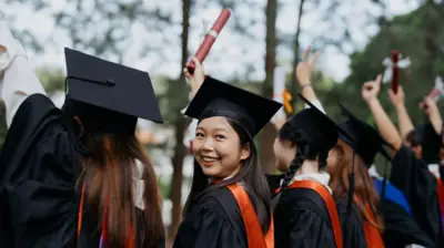 Foto ilustrasi kelulusan.