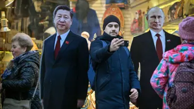 پوتین و شی در مسکو