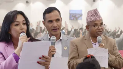 प्रतिनिधिसभामा सांसदहरू खुश्बु ओली, खड्कबहादुर बुढा र गणेशबहादुर विश्वकर्मा