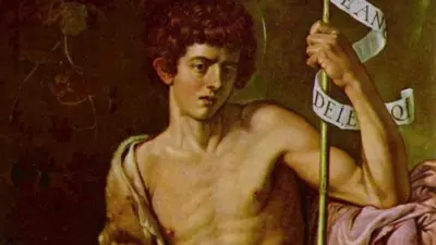 João Batista, em pintura de Bartolomé Gonzalez