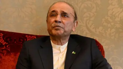 पाकिस्तान के राष्ट्रपति आसिफ़ अली ज़रदारी