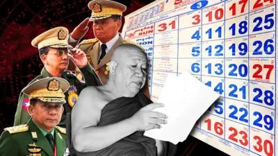 ဗိုလ်ချုပ်မှူးကြီးသန်းရွှေ၊ သမ္မတဦးသိန်းစိန်၊ဗိုလ်ချုပ်မှူးကြီးမင်းအောင်လှိုင်တို့နဲ့ ဒေါက်တာဖေဉာဏ် တဖြစ်လဲ အရှင်ပညာဝံသကို ပြက္ခဒိန်၊ ဂြိုလ်ခွင်တွေနဲ့ သရုပ်ဖော်ထားပါတယ်။