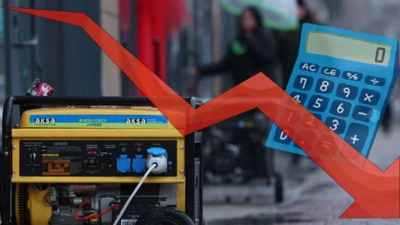 колаж: магазин, генератор, калькулятор