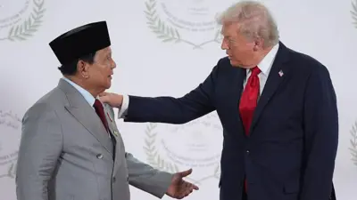 Prabowo Trump