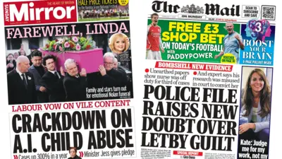 The Mail on Sunday and The Sunday Mirror 