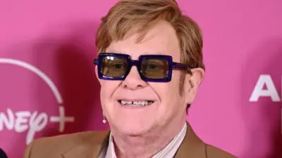 Elton John attends the "Elton John: Never Too Late" Headline Gala during the 68th BFI London Film Festival at The Royal Festival Hall on October 10, 2024 in London, England