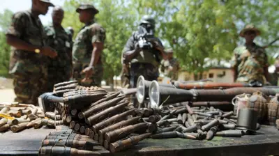 Foto mgbọ ndị agha Naịjirịa weghachịrị n'aka ndị omekome n'afọ 2013