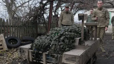 Робот Термит используется для доставки всего необходимого на передовую