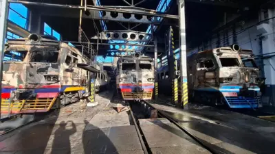 поїзди пошкоджені у Фастові