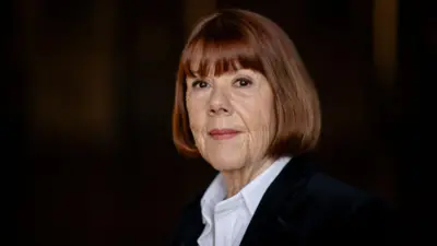 Gisèle Pelicot poses for a photograph at the Hôtel de Ville in Paris, France