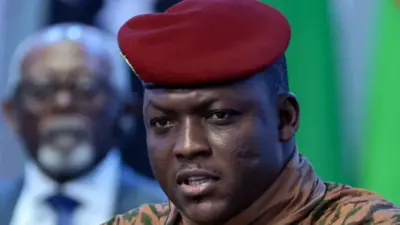 Capt Traoré said political parties were divisive and dangerous
