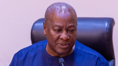 Ghana president John Mahama