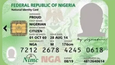 National ID card prototype