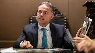 Ministro Renan Filho durante reunião bilateralesportes da sorte telefoneLondres