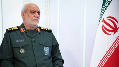 Kepala intelijen Korps ganda Revolusi Iran (IRGC) Majid Khademi.