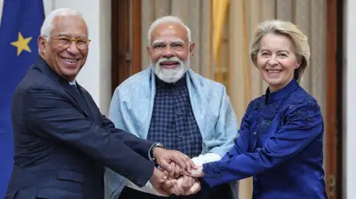 ஐரோப்பிய ஒன்றியத்திற்கும் இந்தியாவிற்கும் இடையிலான தடையற்ற வர்த்தக ஒப்பந்தம் டிரம்புக்கு என்ன செய்தியை வழங்குகிறது?