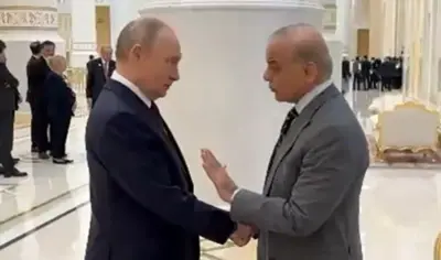 شہباز شریف، ولادیمیر پوتن