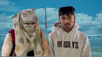 પાછા ફર્યા બાદની બન્ને વ્યક્તિઓની આણંદના સાંસદ મીતેશ પટેલ સાથેની એક તસ્વીર. 