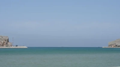 بخشی از تنگه هرمز