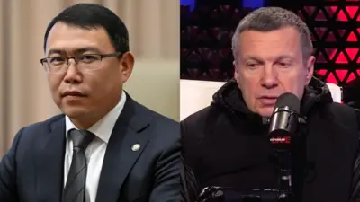 Аскат Алагозов жана Владимир Соловьев. 