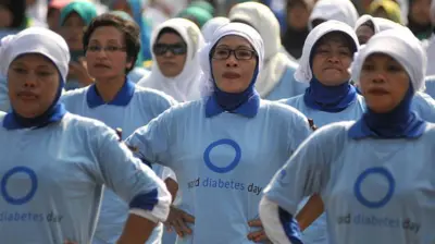 Hari Diabetes Dunia di Surakarta, November 2014 silam