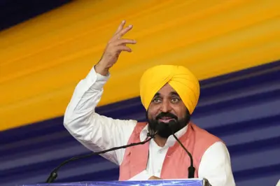 ਪੰਜਾਬ ਦੇ ਮੁੱਖ ਮੰਤਰੀ ਭਗਵੰਤ ਮਾਨ