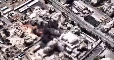 اسکرین‌شاتی از ویدیوی ارتش اسرائیل